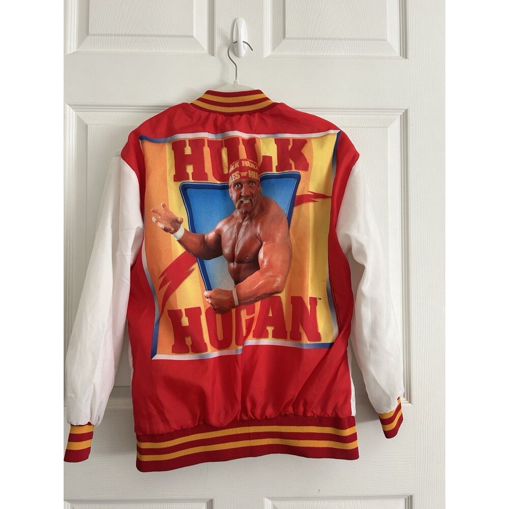 Hulk Hogan WWF - WWE Titan Sports Jacket - XL - 1990 Vintage - Hulkamania